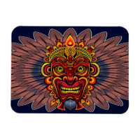 Tribal Warrior King Ritual Mask