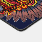 Tribal Warrior King Ritual Mask Schreibtischunterlage (Ecke)