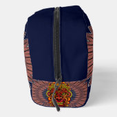 Tribal Warrior King Ritual Mask Waschbeutel (Rechts)