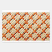 Tribal Weave Artistry Moja Geschenktasche Klein Geschenkpapier Set (Vorderseite 3)