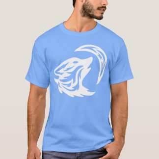 Tribal Weißer heulender Wolfattoo 70er Junge T-Shirt