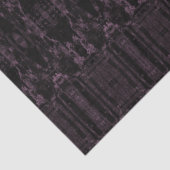 Tribal Western Lila Black Art Muster Bull Skull Seidenpapier (Ausschnitt)