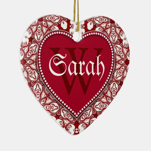 Tribal White Name Türzeichen Ornament (Rechts)