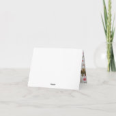 Tribal Wild One Baby Dusche Vielen Dank Hinweis Dankeskarte (Rückseite)