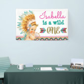 Tribal Wild One Banner 1. Geburtstag (Messeveranstaltung)