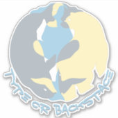 Tribal Wildlife Art Sticker Personalisiert Decals (Vorderseite)