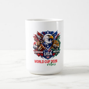 Tribal Wildlife Harmony Weltmeisterschaft 2026 Kaffeetasse