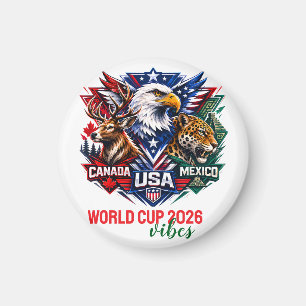 Tribal Wildlife Harmony Weltmeisterschaft 2026  Magnet