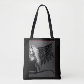 Tribal Wings Fallen Angel Red Tasche (Vorderseite)
