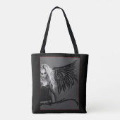 Tribal Wings Fallen Angel Red Tasche (Rückseite)