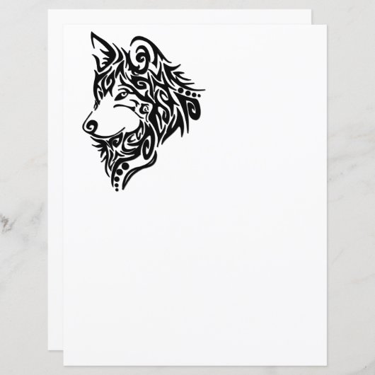 Tribal Wolf (Vorne/Hinten)