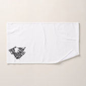 Tribal Wolf Badhandtuch Set (Handtuch)