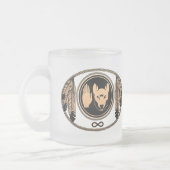 Tribal Wolf Cups Metis Flag Tasse & Cups (Links)