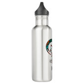 Tribal Wolf Howling Stainless Steel Water Flasche Edelstahlflasche (Links)