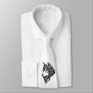 Tribal Wolf Krawatte