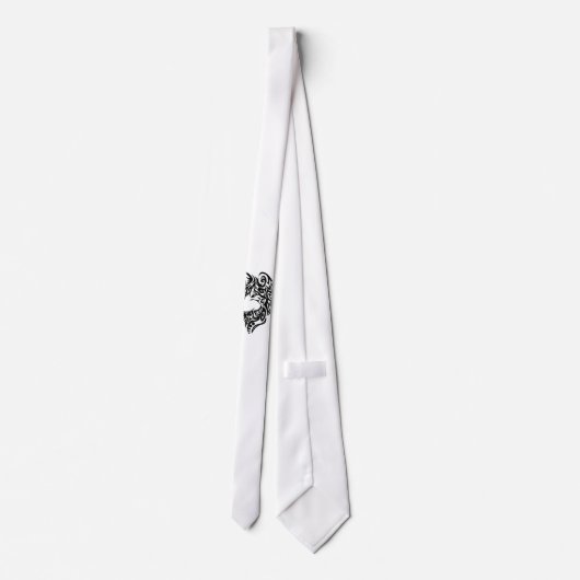 Tribal Wolf Krawatte (Rückseite)