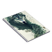 Tribal Wolf Notizblock (Rechte Seite)