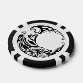 Tribal Wolf Pokerchips (Einzeln)