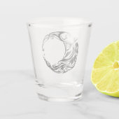 Tribal Wolf Schnapsglas (Rückseite)