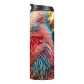 Tribal Wolf Thermosbecher (Nach rechts gedreht)