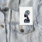 Tribal Women Button (Insitu)