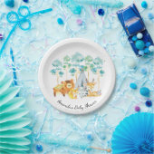 Tribal Woodland Animals Baby Shower 7" Plättchen Pappteller (Party)