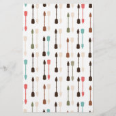 Tribal Woodland Baby Shower Predictions Game (Rückseite)