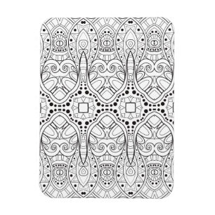 Tribal Zendoodle Design Magnet