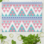 Tribaler Aztec-Farbenmuster Handtuch (Gefaltet)