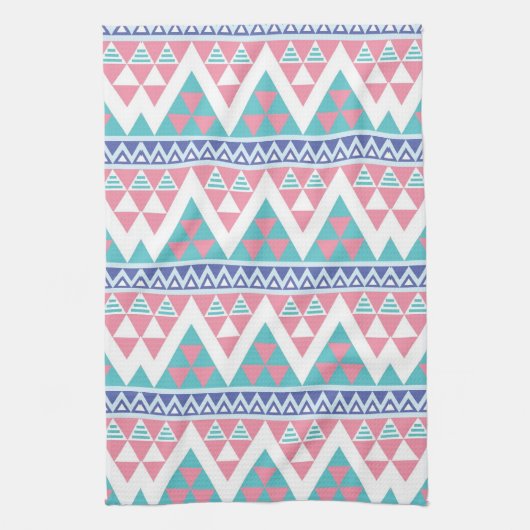 Tribaler Aztec-Farbenmuster Handtuch (Vertikal)