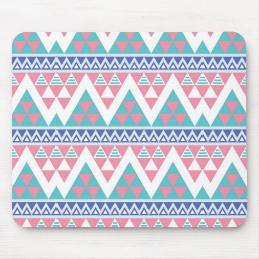 Tribaler Aztec-Farbenmuster Mousepad (Vorne)
