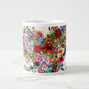 Tribaler Rhythmus Jumbo-Tasse