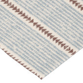 Tribaler Schlammstoff geometrisches Muster ethnisc Tischdecke (Schrägansicht)