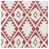 Tribaler Südwest-Aztek-Geometrischer Muster Stoff (Nahaufnahme)