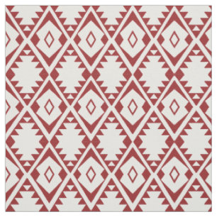Tribaler Südwest-Aztek-Geometrischer Muster Stoff