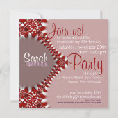 Tribalitic Sweet Birthday Einladung (Rückseite)