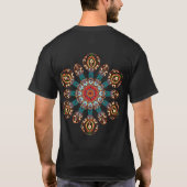 Tribalix Mandala Shirt (Rückseite)