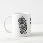 Tribalized Pferd Kaffeetasse (Links)