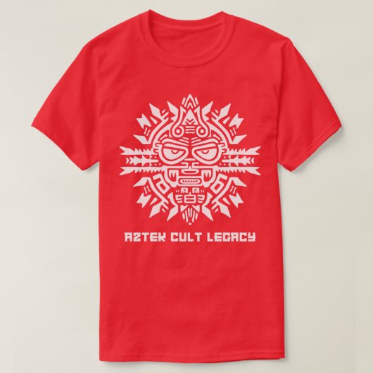 TribalKult von Aztec T-Shirt (Design vorne)