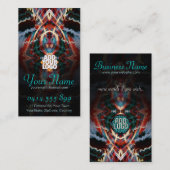 TribalSheild-Fraktal-Visitenkarte Visitenkarte (Vorne/Hinten)