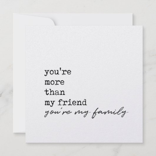 TRIBE 5,25 x 5,25 Karte (Vorderseite)