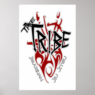 Tribe Poster Large White[22,86" x 34,5"]