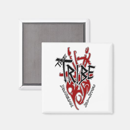Tribe Square Magnet (Vorderseite/Rückseite)