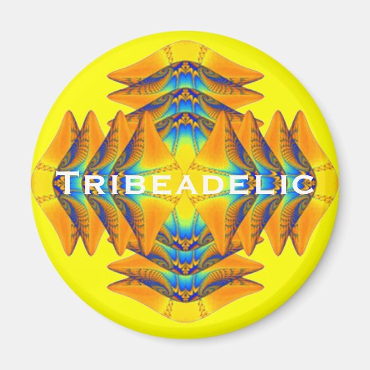 Tribeadelic Logo-Magnet Magnet (Vorne)