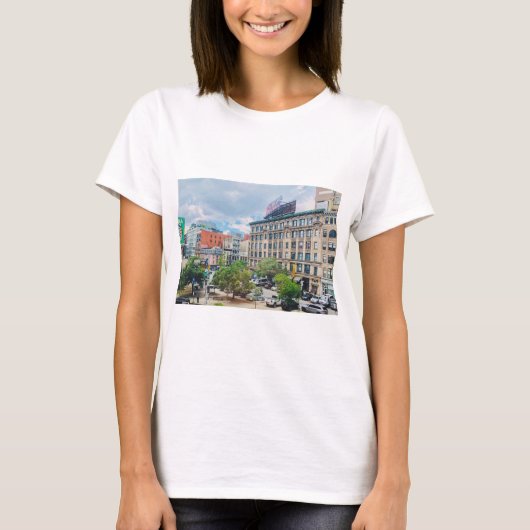 Tribeca New York Manhattan Vintag T-Shirt (Vorderseite)