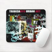 Tribeca NYC städtische Kunst-Mausunterlage Mousepad (Mit Mouse)