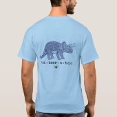 TriBEERatops Wörterbuch T T-Shirt (Rückseite)