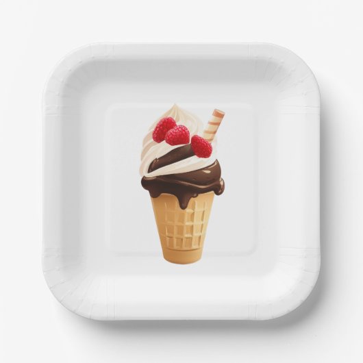 Triberry Gelatino Pappteller (Vorderseite)