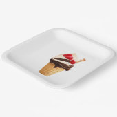 Triberry Gelatino Pappteller (Gewinkelt)