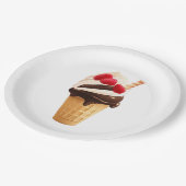 Triberry Gelatino Pappteller (Schrägansicht)